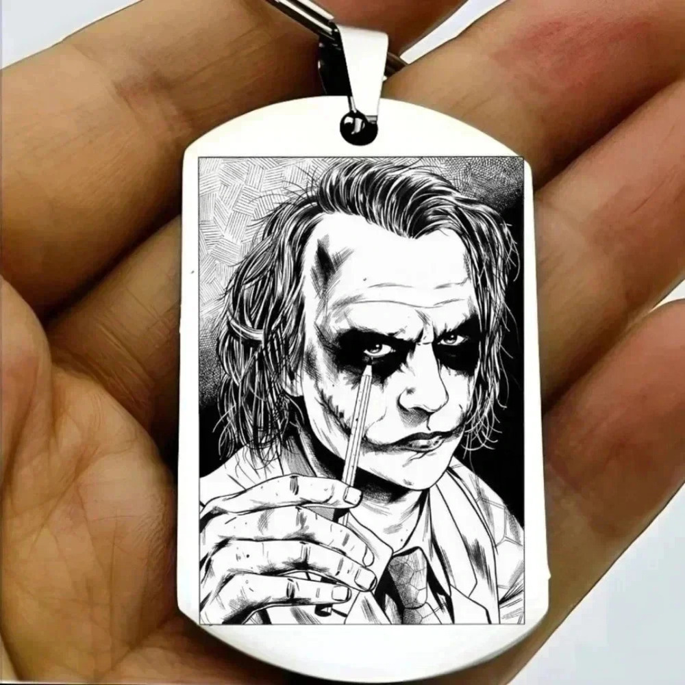 Joker makes pencil disappear scene hot Keychain